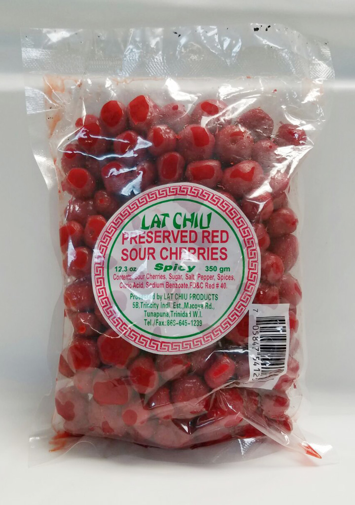 Lat Chiu Spicy Preserved Red Sour Cherries